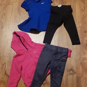 2 DKNY 18 months girls Outfits